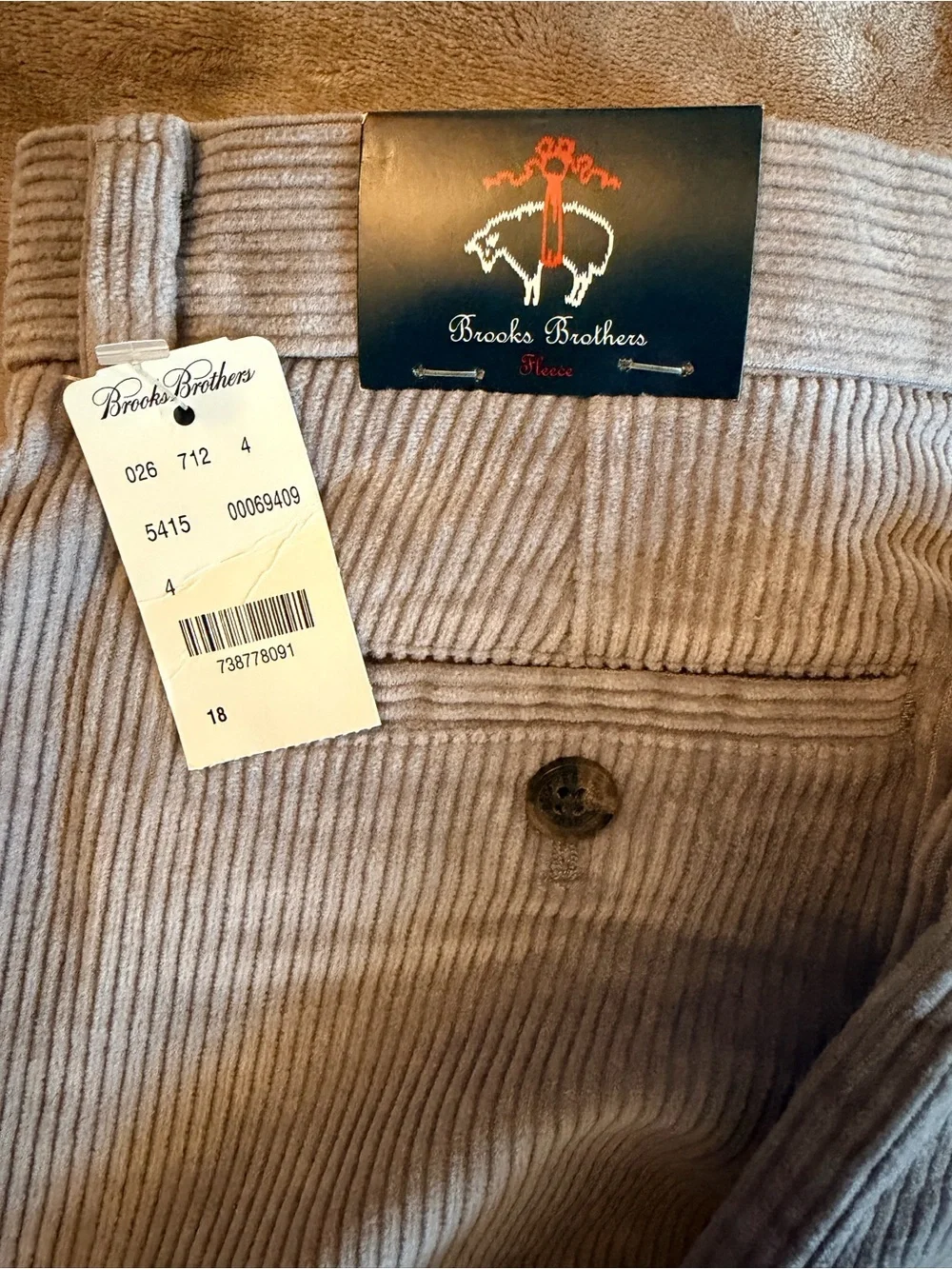 Brooks Brothers Corduroy Pants